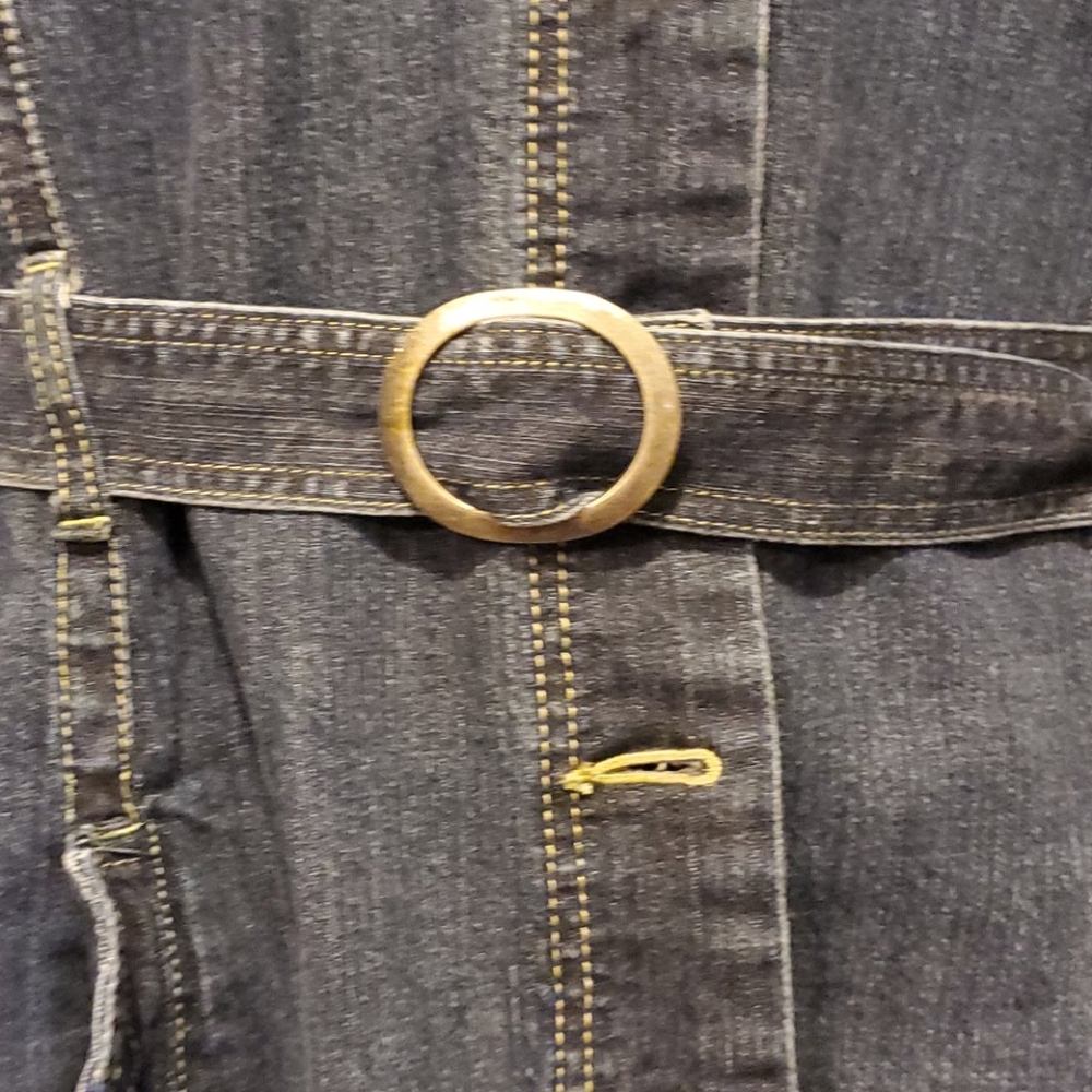 JouJou Denim coat Size 18/20 - Picture 8 of 12
